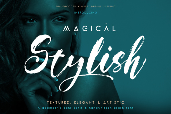 Magical Stylish Font Poster 1