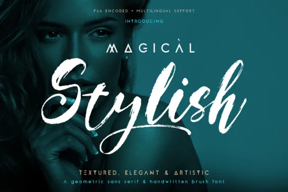 Magical Stylish Font Magical Stylish Font Poster 1