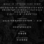 Magical Stylish Font Poster 8