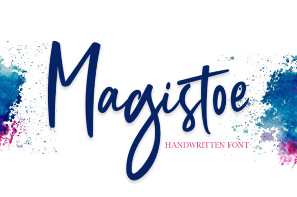 Magistoe Script Font