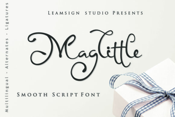 Maglittle Font Poster 1