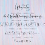 Magnalia Font Poster 7