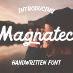 Magnatec Font Poster 1