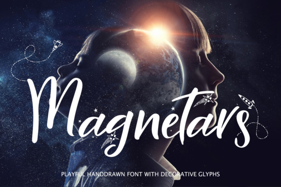 Magnetars Font Poster 1