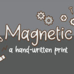 Magnetic Font Poster 1