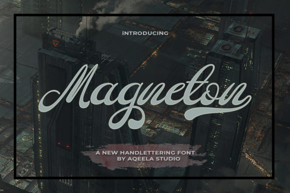 Magneton Font Poster 1