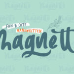 Magnetto Font Poster 1
