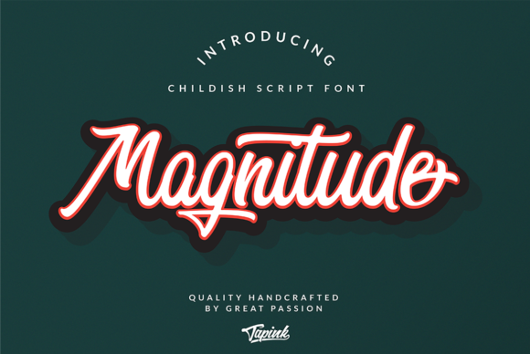 Magnitude Script Font