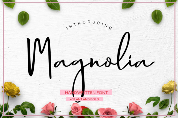 Magnolia Hand Font