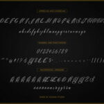 Maguero Script Font Poster 2