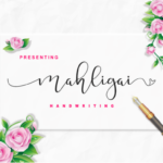 Mahligai Font Poster 1