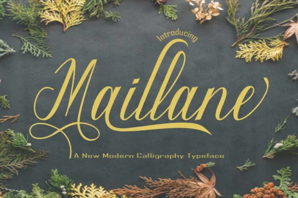 Maillane Font Maillane Font Poster 1