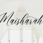Maisharah Font Poster 1
