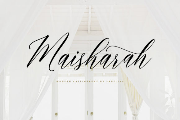 Maisharah Font Poster 1