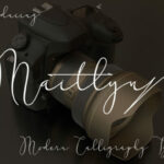 Maitlyn Font Poster 1
