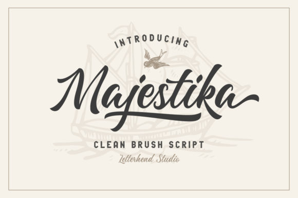 Majestika Font Poster 1