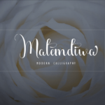 Malemdiwa Font Poster 1