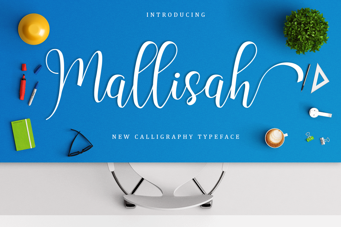 Mallisah Font Mallisah Font Poster 1