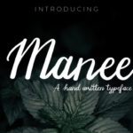 Manee Font Poster 1