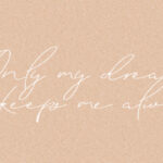 Manila Flo Font Poster 2