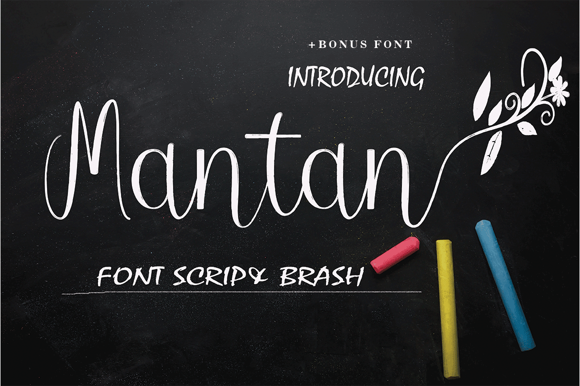 Mantan Font Poster 1