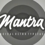 Mantra Font Poster 8