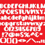 Maraschino Font Poster 2