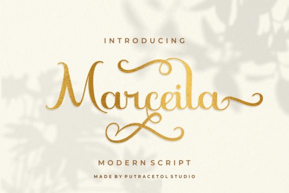 Marceila Font Poster 1