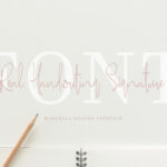 Marcella Agatha Font Poster 2