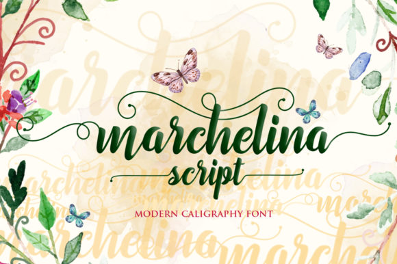 Marchelina Script Font