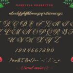Marchell Font Poster 7