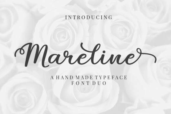 Mareline Duo Font Poster 1