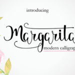 Margarita Font Poster 1