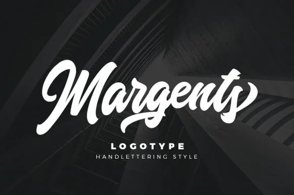 Margents Font Margents Font Poster 1