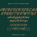 Margents Font Poster 6