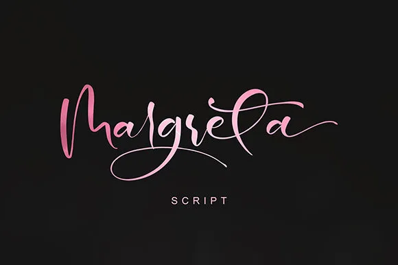 Margreta Font Margreta Font Poster 1