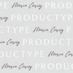 Maria Curieg Font Poster 8