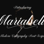 Mariabella Font Poster 1