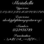 Mariabella Font Poster 6