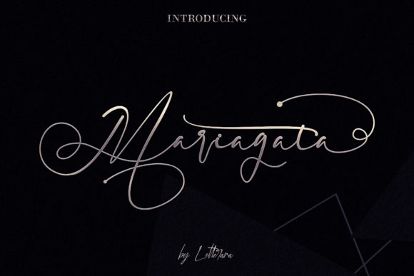 Mariagata Font Poster 1