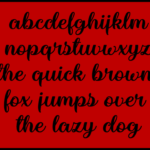 Marienkaefer Font Poster 4