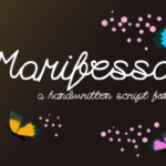 Marifessa Font Poster 1