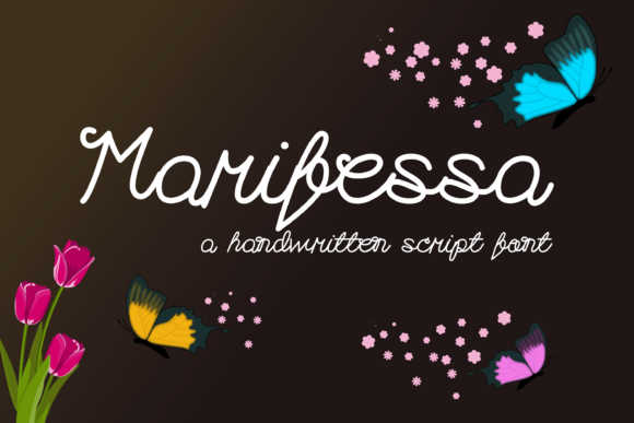 Marifessa Font Poster 1