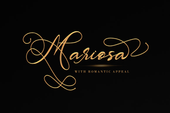 Mariosa Font Poster 1