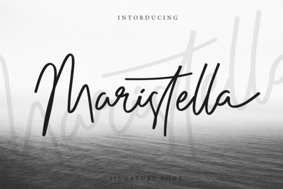 Maristella Font Poster 1
