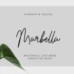 Maristella Font Poster 4