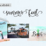 Maritha Script Font Poster 6