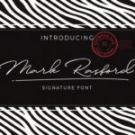 Mark Rasford Font Poster 1