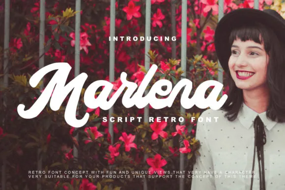 Marlena Font Marlena Font Poster 1