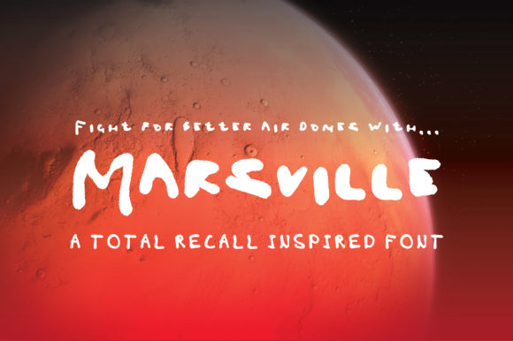 Marsvile Font Poster 1